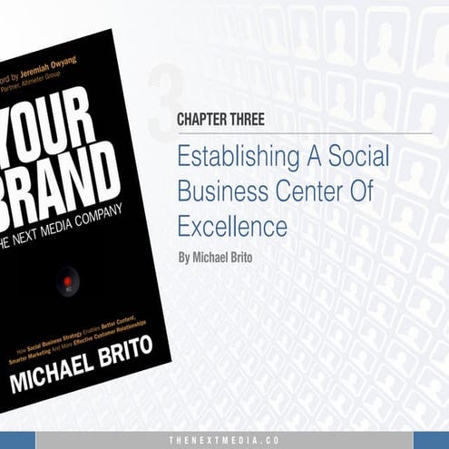 Chapter 3: Establishing A Social Business Center Of Excellence