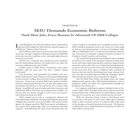 Chapter 30   seiu demands economic reforms - SEIU demande des réformes économ...
