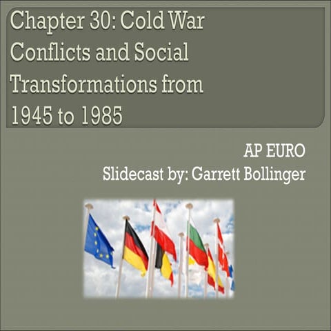 Chapter 30 cold war slidecast