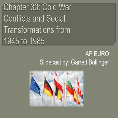 Chapter 30 cold war slidecast