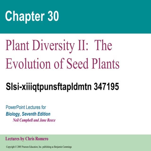 Chapter30 plant diversiy ii