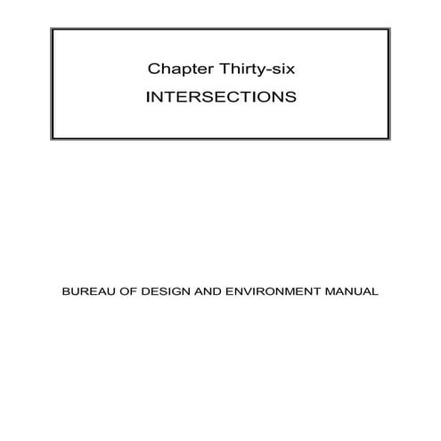 Chapter 36 intersections | PDF