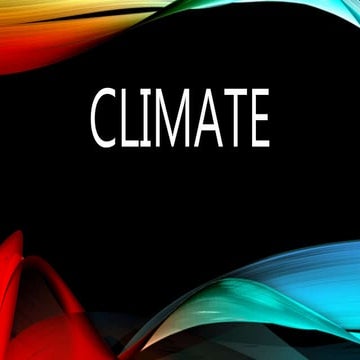Chapter 3 (climate)