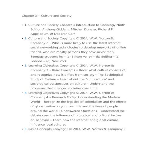 Vermette - Transcript - Chapter 3 – culture and society