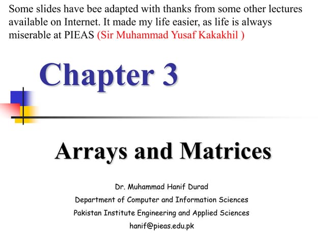 Chapter 3 ds