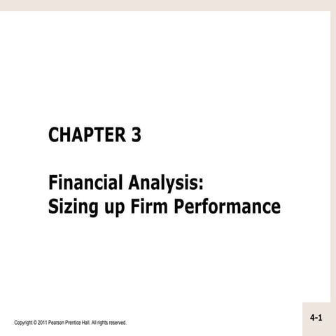Chapter 3 financial analysis | PPT | Stocks and Bonds | Personal Investing