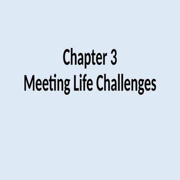 Chapter 3_Meeting Life Challenges psychology.pptx