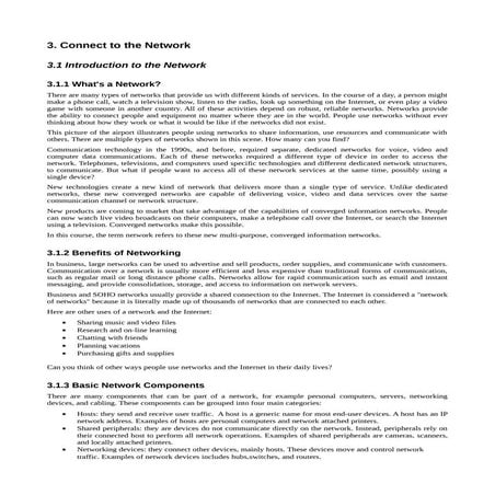 Chapter 3 network | PDF