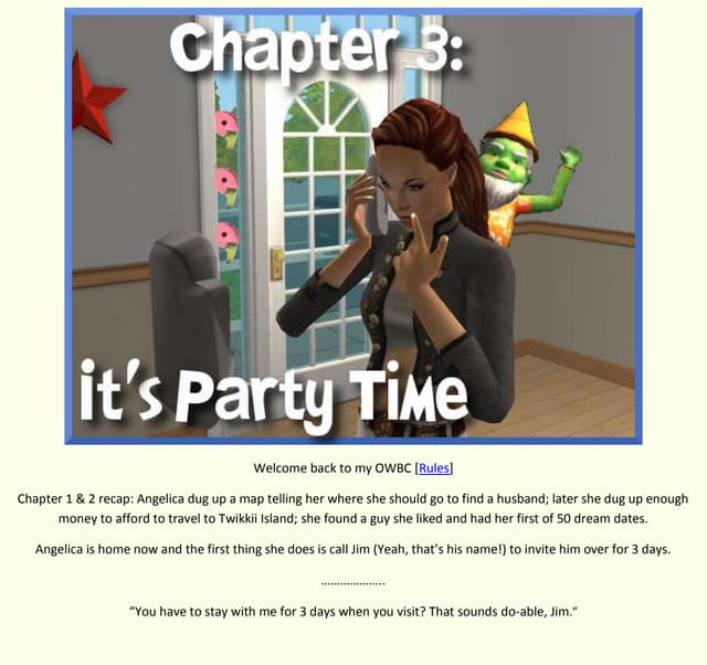 An OWBC: Chapter 3 