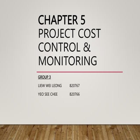 Chapter 3 Project Cost Control and Monitoring.pptx