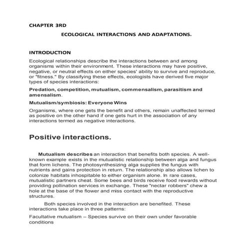 CBSE Biology investigatory project class 12 on population interaction | PDF