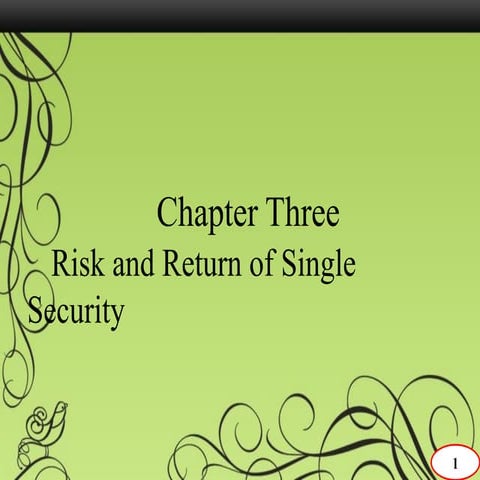 chapter 3 Risk & return of single securitity.pptx