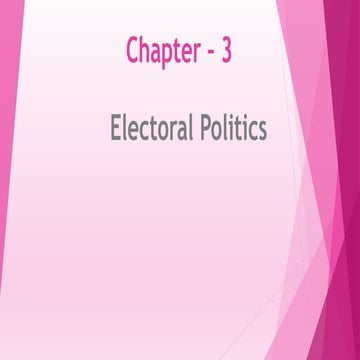 Chapter – 3  civics class 9th