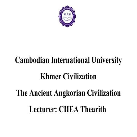 Chapter 3 The Ancient Angkor