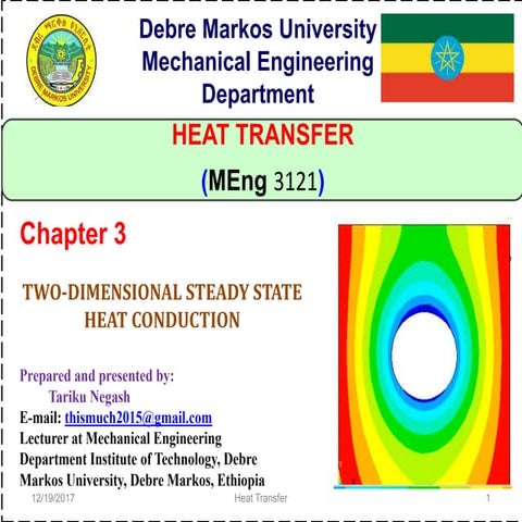 two dimensional steady state heat conduction | PDF