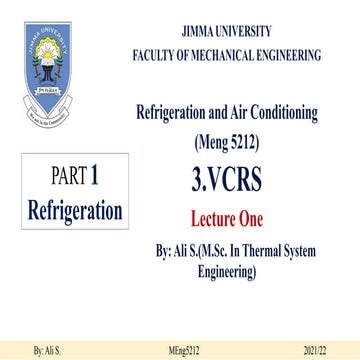 Chapter 3 Vapour Compression Refrigeration Systems.pdf