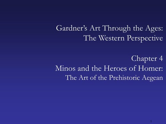 Aegean art | PPT
