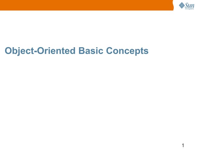 Chapter 4:Object-Oriented Basic Concepts