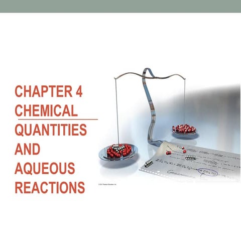 Chapter 4 - chemical quantities