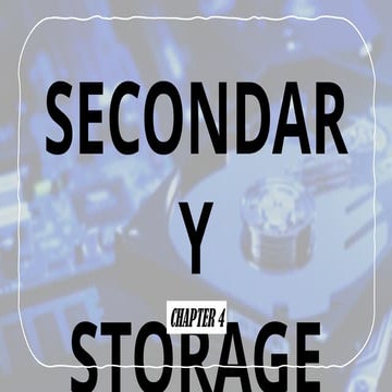 CHAPTER 4 Information Technology Lesson 4