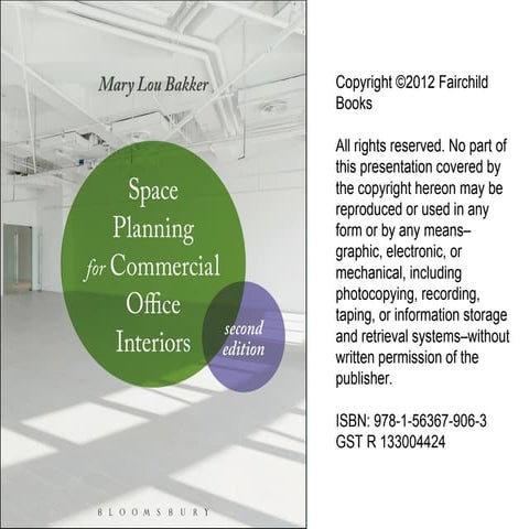 Chapter 4.ppt Space Planning for Office Interiors | PPT