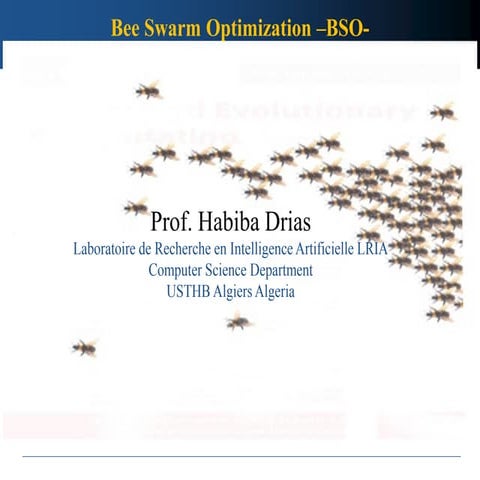 Bee Swarm Optimization (BSO) for Solving Max-SAT Problems: Algorithm ...