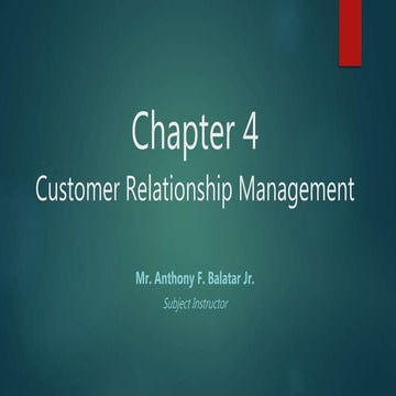 Chapter 4   principles of marketing