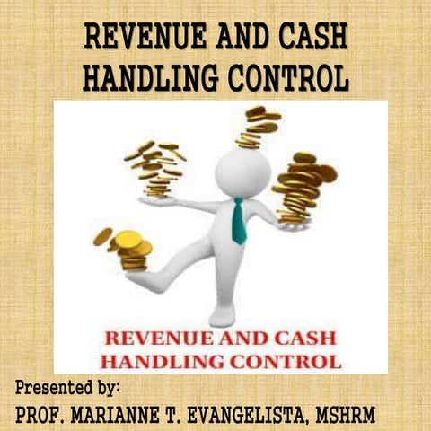 REVENUE AND CASH HANDLING CONTROL