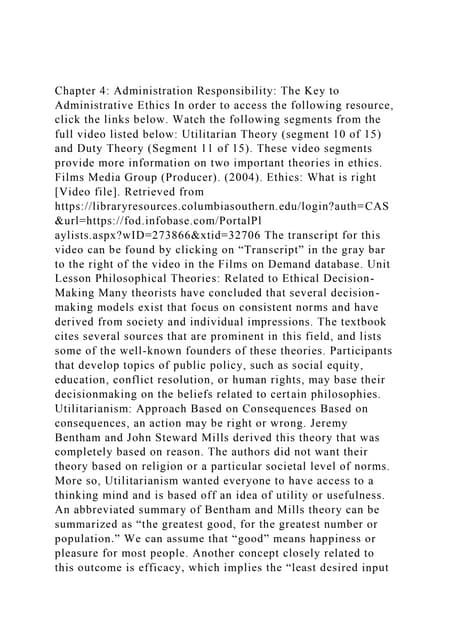 The Rational Choice Theory PPT