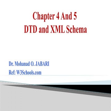 Chapter 4 : XML Schema Development.pptx