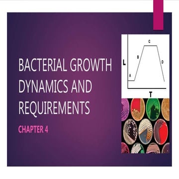 Chapter 4 Bacterial Growth Requirements