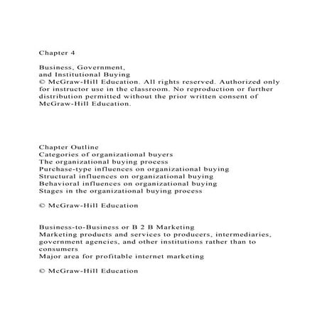 Chapter 4Business, Government, and Institutional Buying©.docx