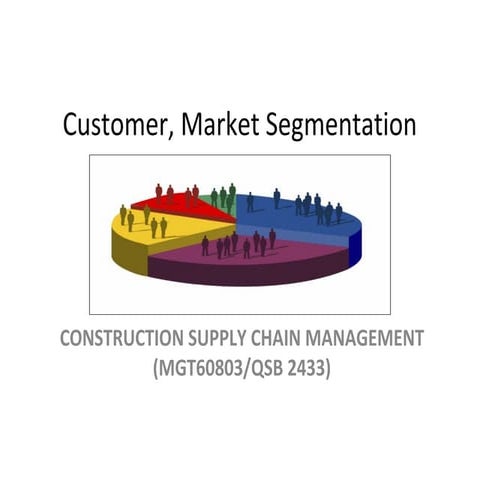 Identifying Market Segments and Targets / Marketing Management By ...