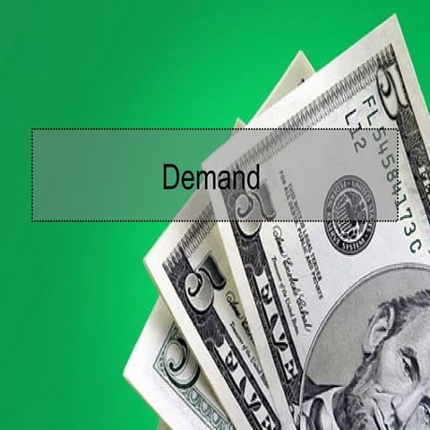 Chapter 4 Demand