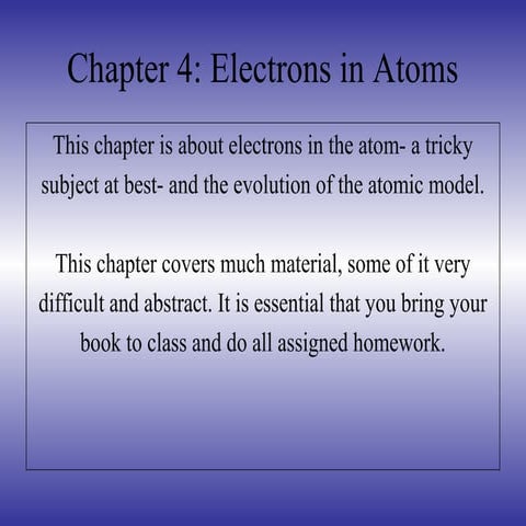 Chapter4electronsinatoms 111110092817-phpapp02