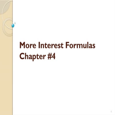 Comprehensive Guide to Uniform Series Interest Formulas in Engineering ...