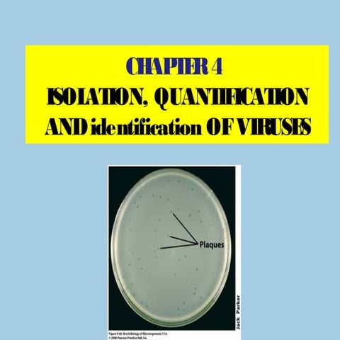Chapter 4 isolation identification-and-cultivation