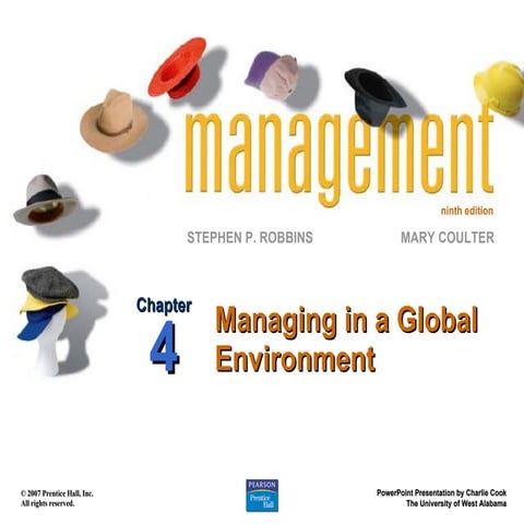 Chapter 4 Managing In A Global Environmen Ppt04