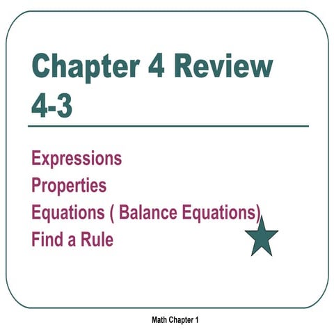 Variables and expressions | PPTX