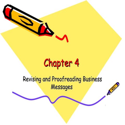 Business Communications Chapter 4 notes