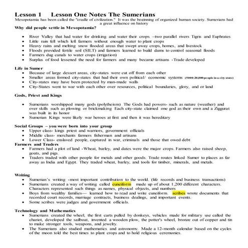 Chapter 4 notes section 1