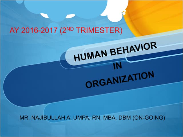 Chapter 4 Social System and Organization Culture