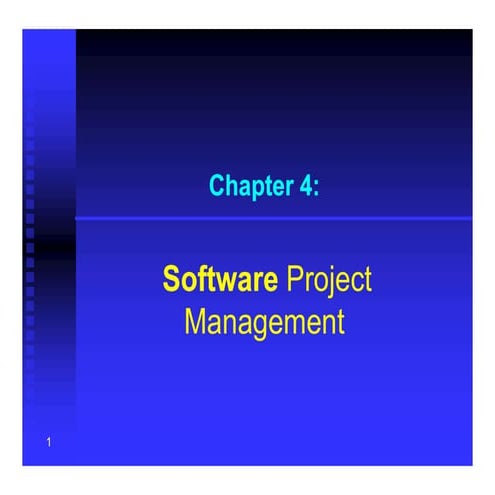 Software Project Management