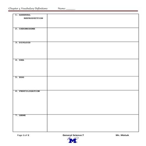 Chapter 4 vocabulary terms (student)
