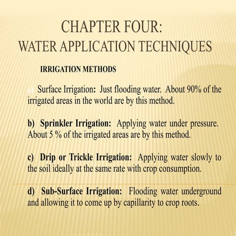 Chapter Four - Water application system.pptx