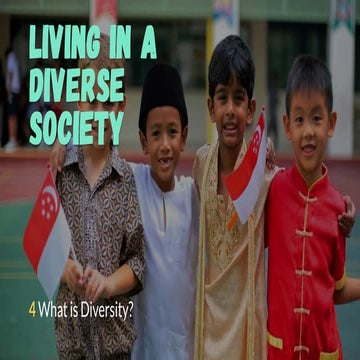 Social Studies Chapter 4 What is Diversity