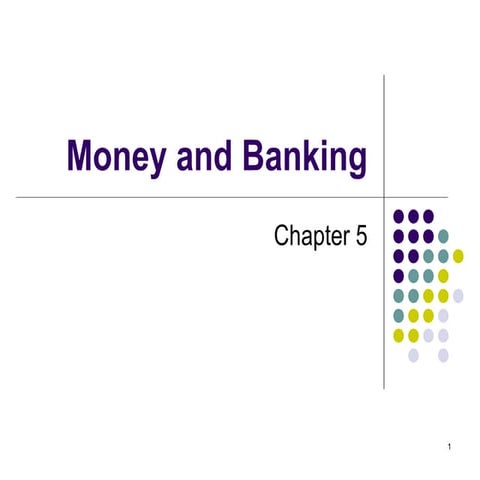 chapter 5 - money and banking for BBA