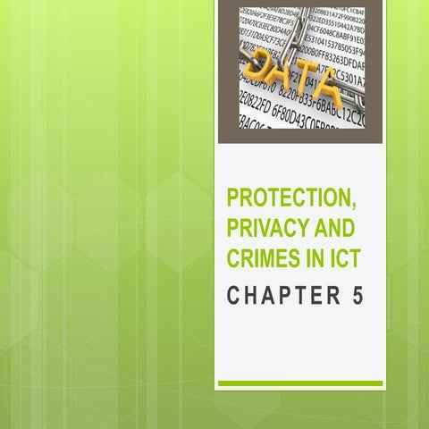 CHAPTER 5 CYBER LAW /  SECURITY MALAYSIA
