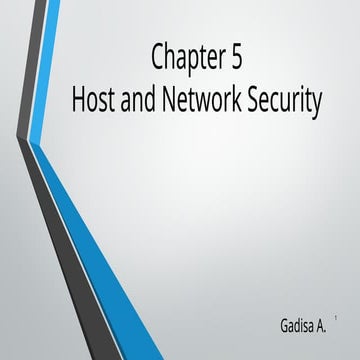 Network and system administration Chapter 5.pptx