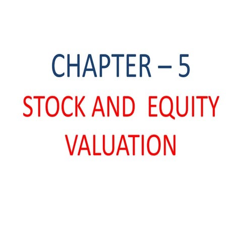 chapter 5stock and stock valuation models.pdf
